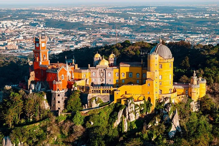 Panoramic View of Pena Palace