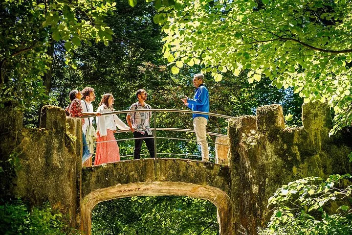 Pena Palace is surrounded by a park with lush fern gardens and forests where visitors take a
stroll after visiting the palace.