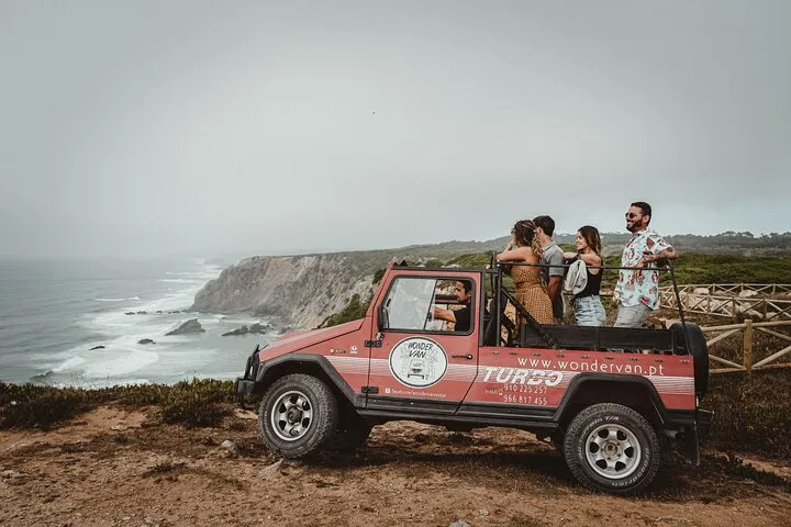 A shared UMM jeep with the Pena park ticket, Regaleira to finish, photo 2