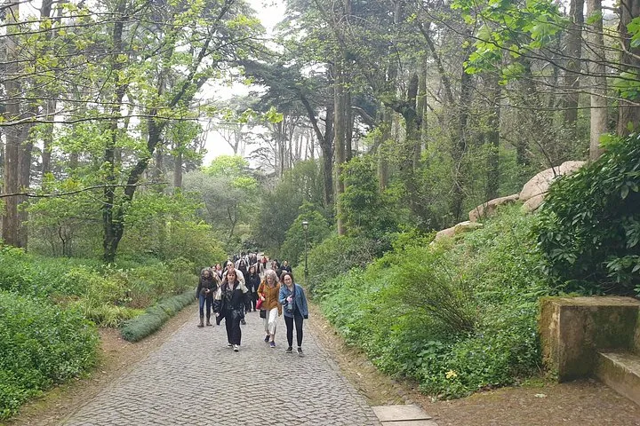 Take 15-30min walk to Pena Palace