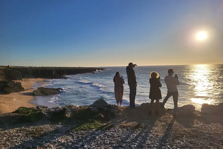 Sunset near Guincho Beach