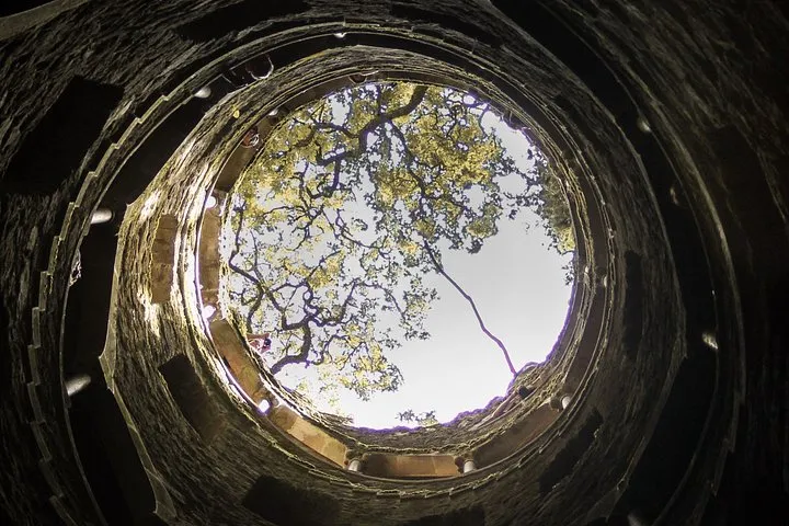 Initiation Well at Quinta da Regaleira - view from below