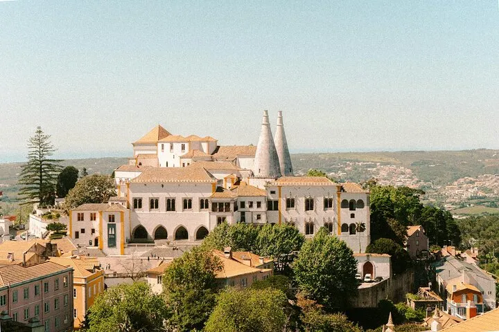 Panoramic View of the National Palace of Sintra